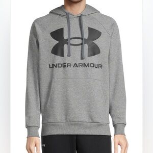 NWT Under Armour Men's UA Rival Fleece Big Logo Size M